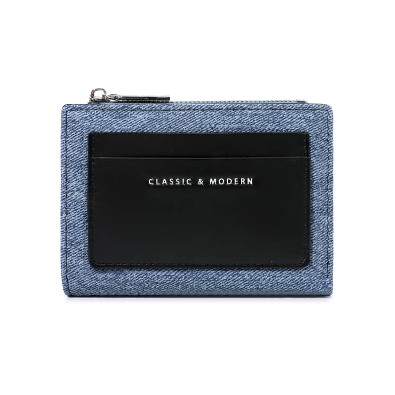 Ví nữ TAILIAN Kimi nhỏ gọn nhiều màu nhiều ngăn - Xanh dương