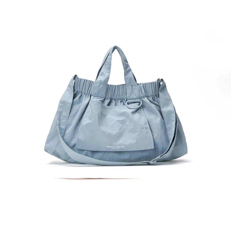 Túi vải Parachute phong cách Hàn Quốc cá tính đeo chéo gọn nhẹ du lịch đi chơi TX069 - Xanh dương
